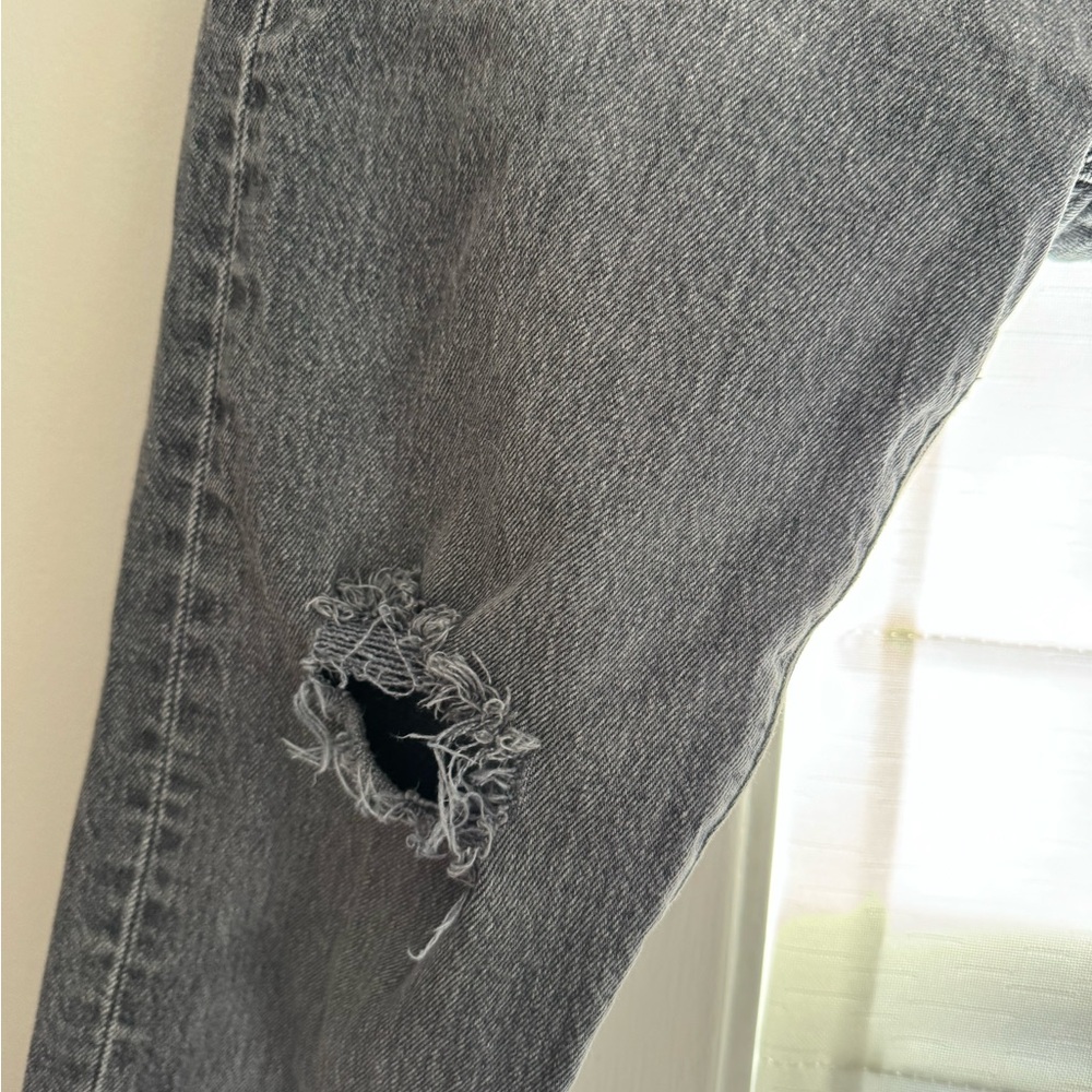 Levi’s Premium 501 Skinny Denim Jeans W28 L28, Distressed - Picture 7 of 10